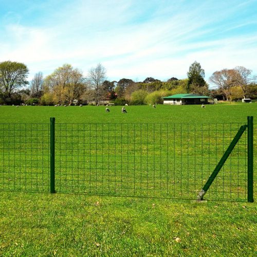 Euro fence zöld acélkerítés 10 x 0,8 m