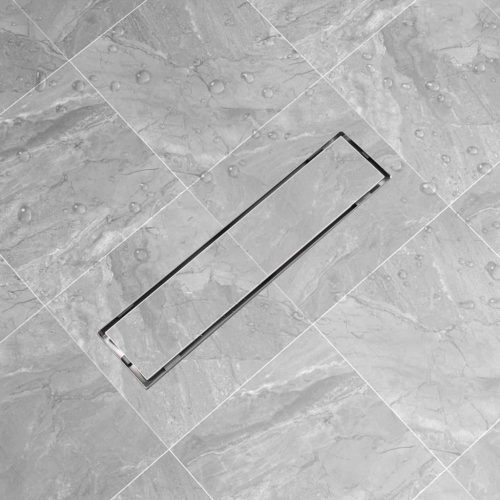 530x140 mm rozsdamentes acél lineáris zuhany csatorna