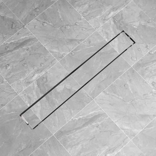 830x140 mm lineáris rozsdamentes acél zuhany lefolyó