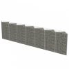 Horganyzott acél gabion fal 450 x 30 x 100 cm