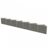 Horganyzott acél gabion fal 450 x 30 x 50 cm