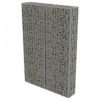 Horganyzott acél gabion fal fedéllel 100 x 20 x 150 cm