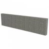 Horganyzott acél gabion fal fedéllel 600 x 30 x 150 cm