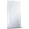 Led-es fürdőszobai falitükör polccal 60 x 100 cm 