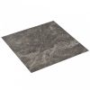 Fekete márvány öntapadó pvc padló burkolólap 5,11 m²