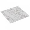 Fehér márvány öntapadó pvc padló burkolólap 5,11 m²