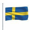 Svéd zászló 90 x 150 cm