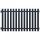 Antracitszürke porszórt acél kerítéspanel 170,5 x 75 cm