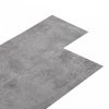 Barna cement színű 2 mm-es öntapadó PVC padlóburkolat 5,02 m²