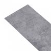 Cementszürke 3 mm-es öntapadó PVC padlóburkolat 4,46 m²