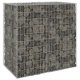 Horganyzott acél gabion fal fedéllel 100 x 60 x 100 cm