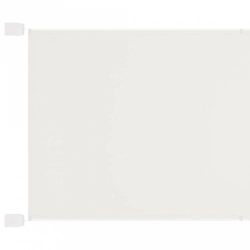 Fehér oxford-szövet függőleges napellenző 60 x 1200 cm