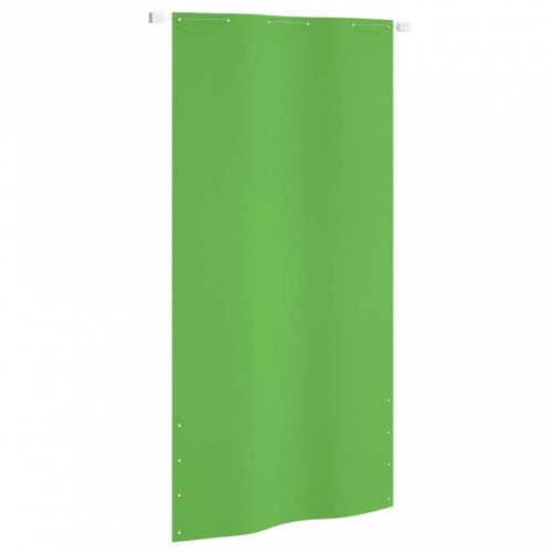 Világoszöld oxford-szövet erkélyparaván 120 x 240 cm