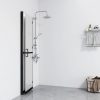 ESG tejüveg összecsukható zuhanyfal 90 x 190 cm