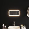 LED-es fürdőszobatükör 40 x 20 cm