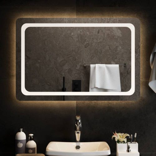 LED-es fürdőszobatükör 90x60 cm