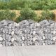 Íves horganyzott vas gabion kosár 100x50x100/120 cm