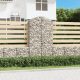 Íves horganyzott vas gabion kosár 100x50x180/200 cm