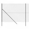 Antracitszürke drótkerítés 1,4 x 10 m