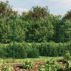 Zöld dróthálós kerítés cövekekkel 1,4x25 m