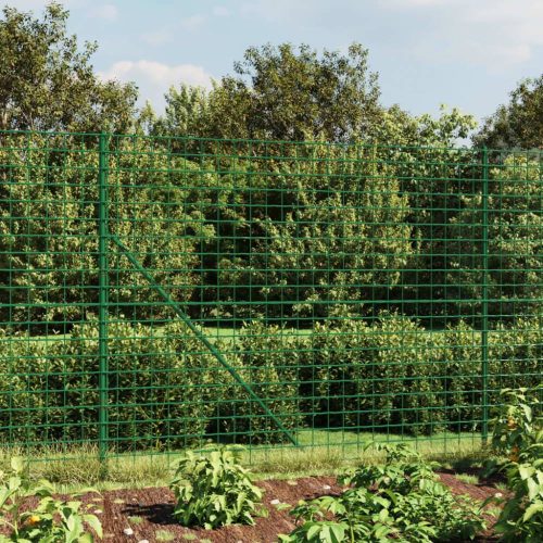 Zöld dróthálós kerítés cövekekkel 2,2x25 m