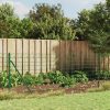 Zöld dróthálós kerítés illesztőperemmel 1,1x25 m