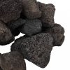 Fekete vulkanikus kőzetek 5-8 cm 10 kg
