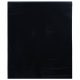 Matt fekete PVC statikus ablakfólia 60 x 500 cm