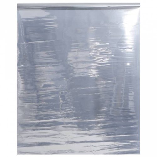 Ezüst PVC tükröző statikus napsugárzás elleni fólia 60 x2000 cm