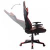 Fekete és piros műbőr gamer szék
