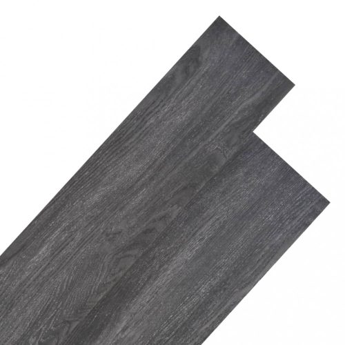 Fekete és fehér nem öntapadó pvc padlólapok 2 mm 5,26 m²