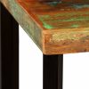 Tömör újrahasznosított fa bárasztal 60 x 60 x 107 cm