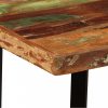 Tömör újrahasznosított fa bárasztal 120 x 60 x 107 cm