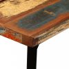 Tömör újrahasznosított fa bárasztal 150 x 70 x 107 cm