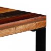 Újrahasznosított tömör fa bárasztal 70 x 70 x 106 cm