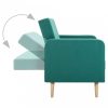 Zöld szövet kanapé