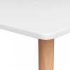 Fehér bárasztal 120 x 60 x 105 cm