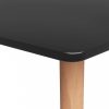 Fekete bárasztal 120 x 60 x 105 cm