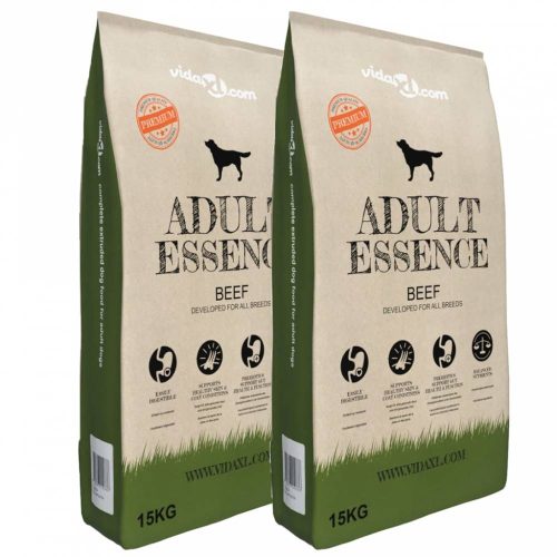 2 db "Adult Essence Beef" prémium száraz kutyatáp 30 kg