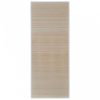 2 db téglalap alakú természetes bambuszszőnyeg 120 x 180 cm
