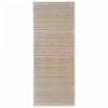 4 db téglalap alakú természetes bambuszszőnyeg 120 x 180 cm