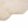 Fehér báránybőr szőnyeg 60 x 180 cm