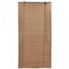 2 db barna bambusz redőny 80 x 160 cm