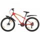 21 sebességes piros mountain bike 26 hüvelykes kerékkel 36 cm