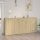 Sonoma-tölgy színű forgácslap tálalószekrény 160 x 36 x 75 cm
