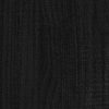 Fekete tömör fa ágykeret 75 x 190 cm (2ft6 small single)