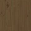 Mézbarna tömör fa ágykeret 150 x 200 cm (5ft king size)