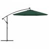 Zöld konzolos napernyő csereponyva 300 cm