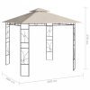 Krémszínű pavilon 3 x 3 x 2,7 m 160 g/m?