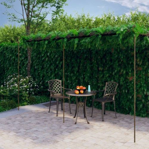 Antik barna vas kerti pergola 6 x 3 x 2,5 m 